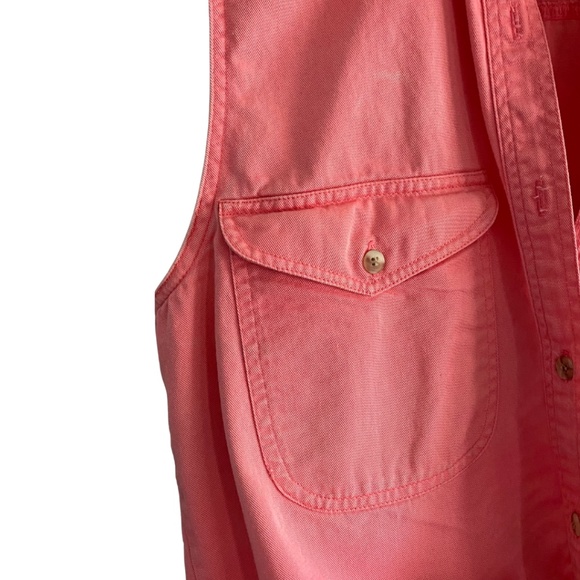 Denim Republic Button Up Tank - Picture 3 of 8